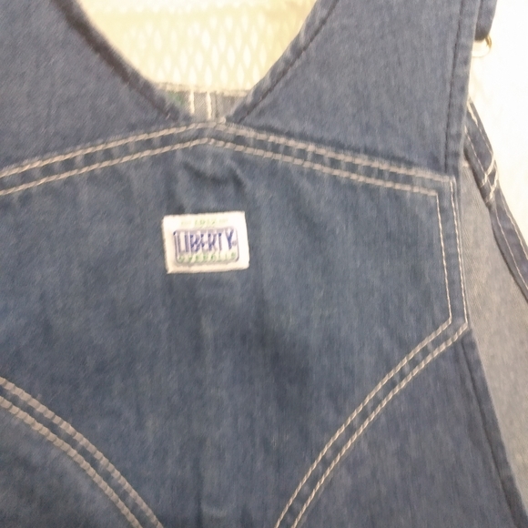 1912 Liberty Bib Overalls, sz 36x30, Blue, 100% cotton, NWT - Picture 6 of 10